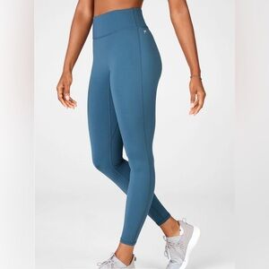 Fabletics Motion 365 High-Waisted Celestial Blue Women Legging Large Activewear